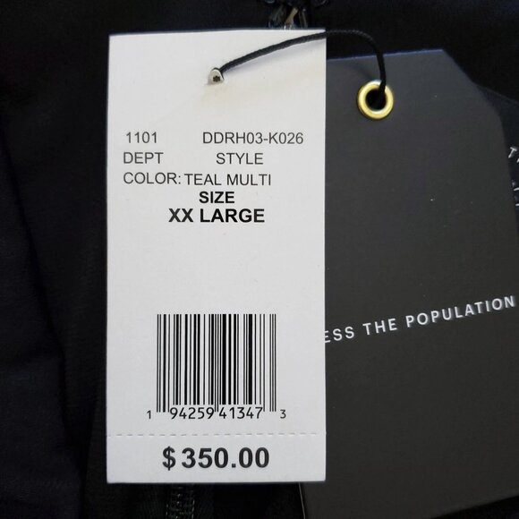 Dress the Population Black Label Nathalia Sequined Long-Sleeve Mini Dress XXL - Picture 6 of 16